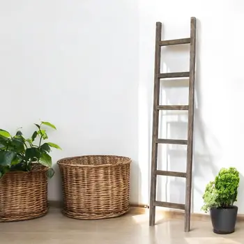 73" X 15" Espresso Wood Hanging Dimensional Sculpture