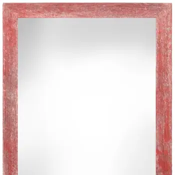 12" x 18" Red Solid Wood Hanging Picture Frame