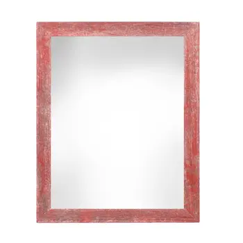 12" x 18" Red Solid Wood Hanging Picture Frame