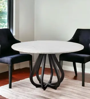 Pedestal Base Dining Table