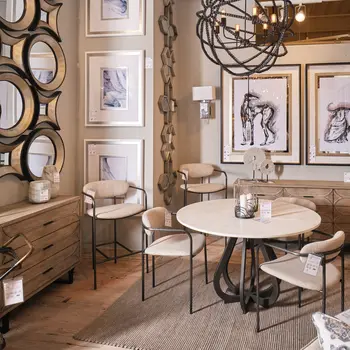 Pedestal Base Dining Table
