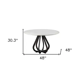Pedestal Base Dining Table