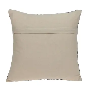 Black And White Abstract Velvet Throw Pillow