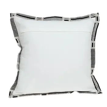 Black And White Abstract Stripes Throw Pillow