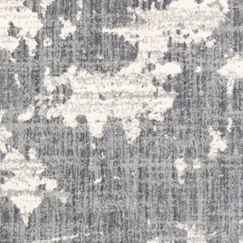 8' X 10' Grey And Ivory Grey Matter Area Rug