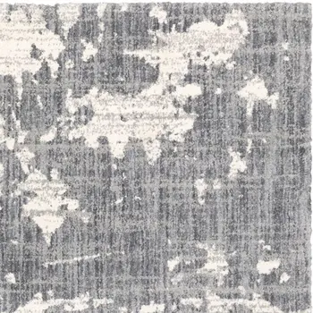 8' X 10' Grey And Ivory Grey Matter Area Rug