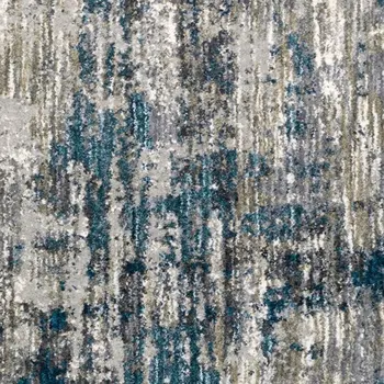 4' X 6' Gray And Blue Gray Skies Area Rug