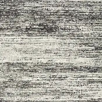 6' X 9' Ash And Slate Abstract Area Rug