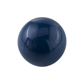 Set Of 2 Blue Aluminum Decorative Spheres 3'