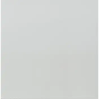 71" Clear And White and Gray Glass And Stainless Steel Pedestal Base Dining Table