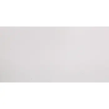 Modern Luxurious White Full Bed With Padded Headboard  Led Lightning