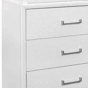 White Chest With 6 Drawers