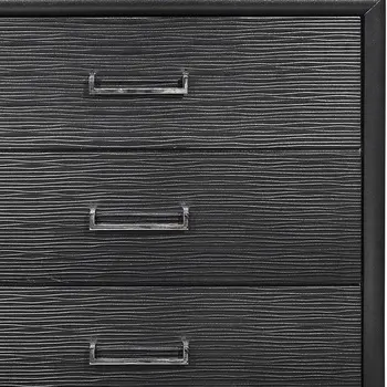 Grey Chest With 6 Drawers