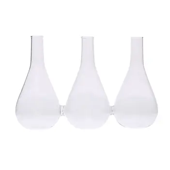 5" Clear Bud Crystal Glass Table Vase