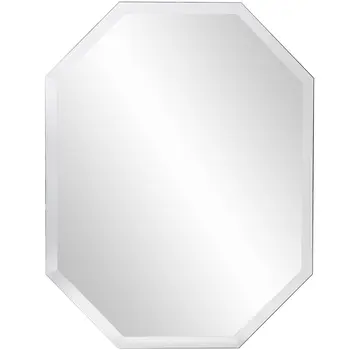 28" Mirror Framed Accent Mirror