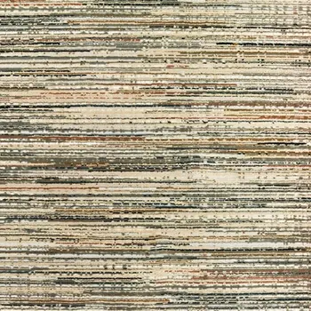 6' X 9' Ivory And Sage Abstract Area Rug