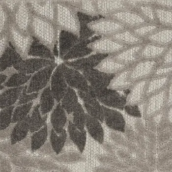 3' X 4' Gray Indoor Outdoor Area Rug