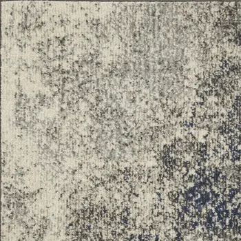 2' X 3' Gray And Ivory Abstract Area Rug
