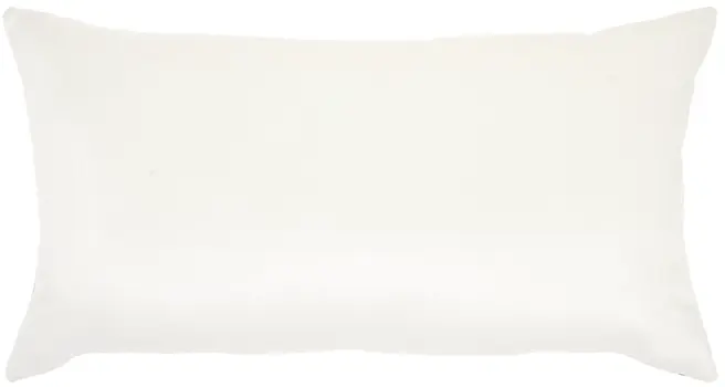 Blue Abstract Lumbar Pillow