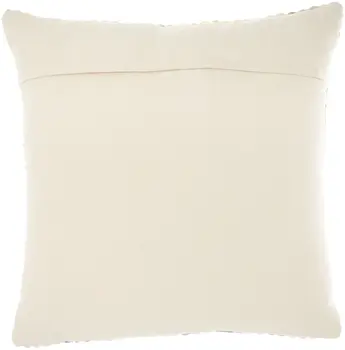 Multi Color Cotton Acryllic Accent Throw Pillow