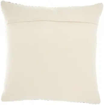 Multi Color Cotton Acryllic Accent Throw Pillow