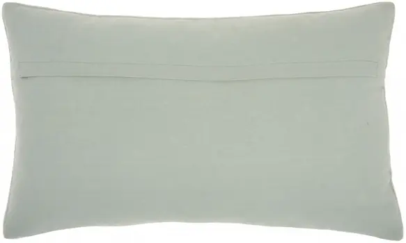 Brilliant Celadon Blue Lumbar Pillow
