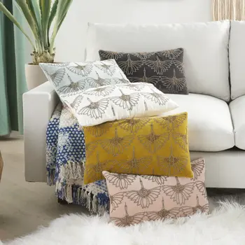Brilliant Gold Lumbar Pillow