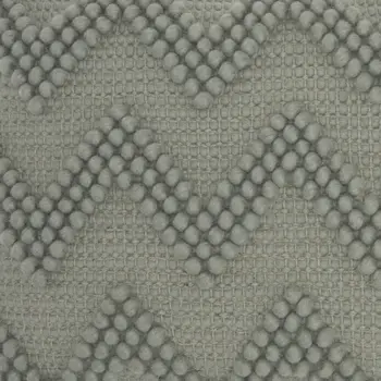 14" X 20" Light Gray Chevron Cotton Blend Lumbar Throw Pillow With Texture
