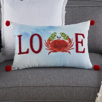 20" Mint Green Striped Throw Pillow With Texture
