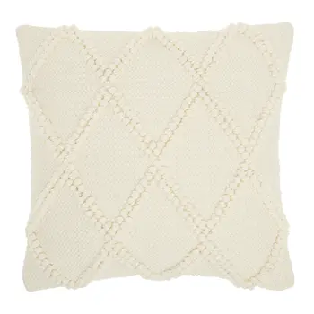 18" Ivory Cotton Blend