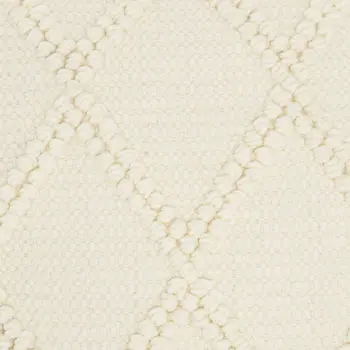 18" Ivory Cotton Blend
