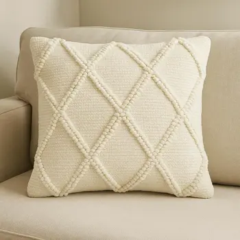 18" Ivory Cotton Blend