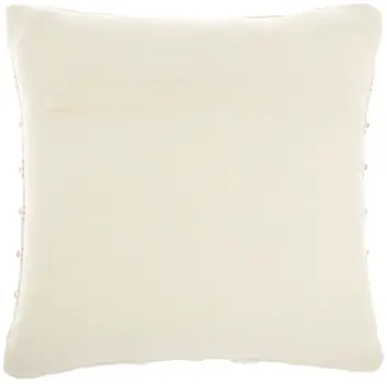 18" Blush Cotton Blend Throw Pillow