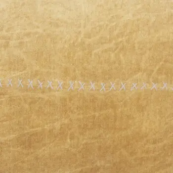 Wide Tasseled Marble Yellow Lumbar Pillow