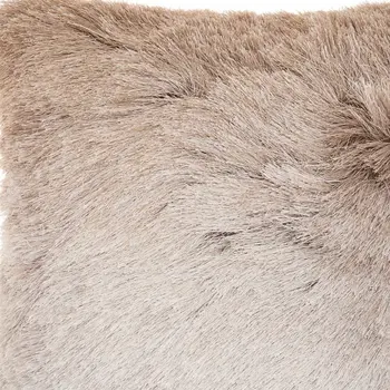 20" Beige Throw Pillow