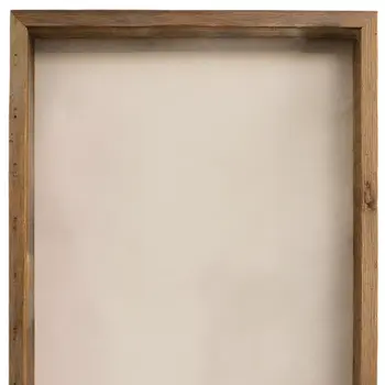 6” X 6” Rustic Farmhouse Gray Wood Shadow Box Frame