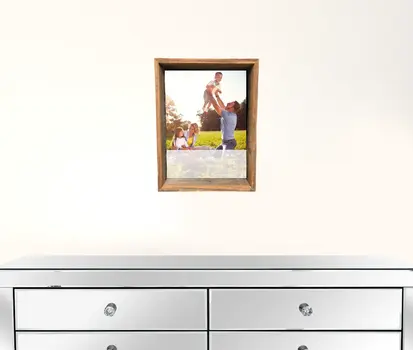 8” X 10” Rustic Farmhouse Gray Shadow Box Frame