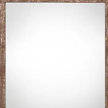 10" x 10" Brown Solid Wood Hanging Picture Frame