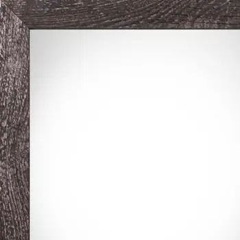 12" x 18" Black Solid Wood Hanging Picture Frame