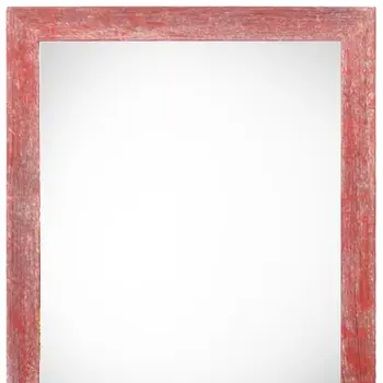22" x 28" Red Solid Wood Hanging Picture Frame