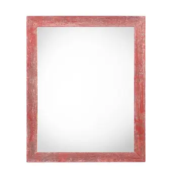 24" x 36" Red Solid Wood Hanging Picture Frame