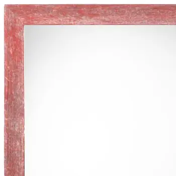 24" x 36" Red Solid Wood Hanging Picture Frame