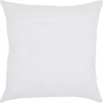 18" Teal and White Llama Cotton Throw Pillow