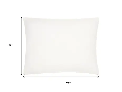 16" X 22" Choice White Lumbar Pillow Insert