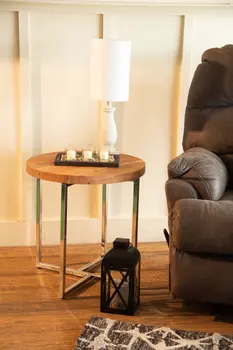 Modern Rustic Side Or End Table