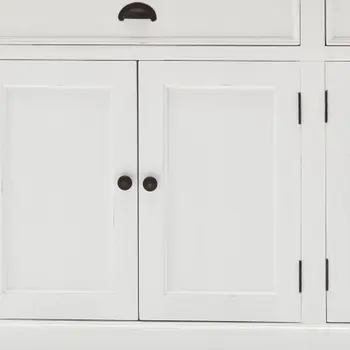 Modern Farmhouse White Buffet Server
