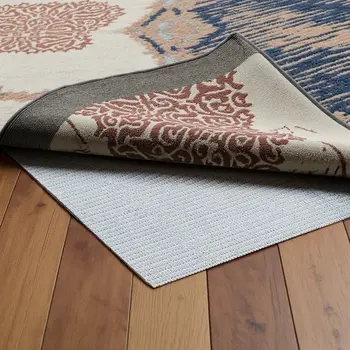 5' x 8' Beige Non Slip Rug Pad
