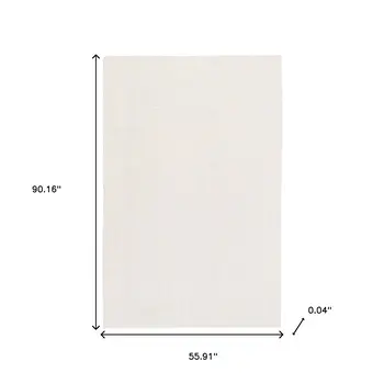 5' x 8' Beige Non Slip Rug Pad