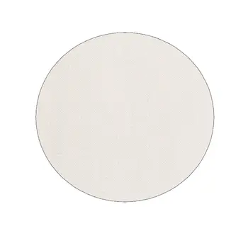 6" Round Basic  Beige Non Slip Rug Pad