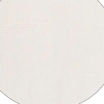 6" Round Basic  Beige Non Slip Rug Pad
